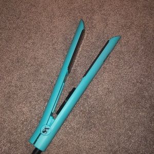 Straight ahead hair straightener, blue, brand new